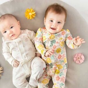 Magnetic Me Primrose Cottage Ruched Ruffle Magnetic Footie